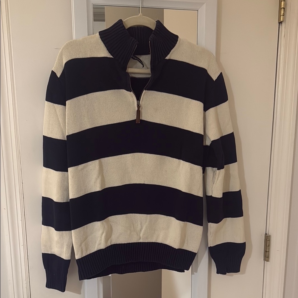 Brandy Melville Striped Black and White Sweater
